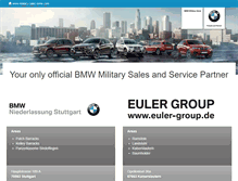Tablet Screenshot of militarysalesbmw.com